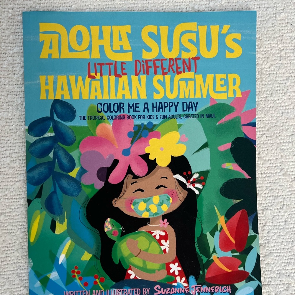 Aloha Susu Kids' Colorful Adventure Book - NEW!